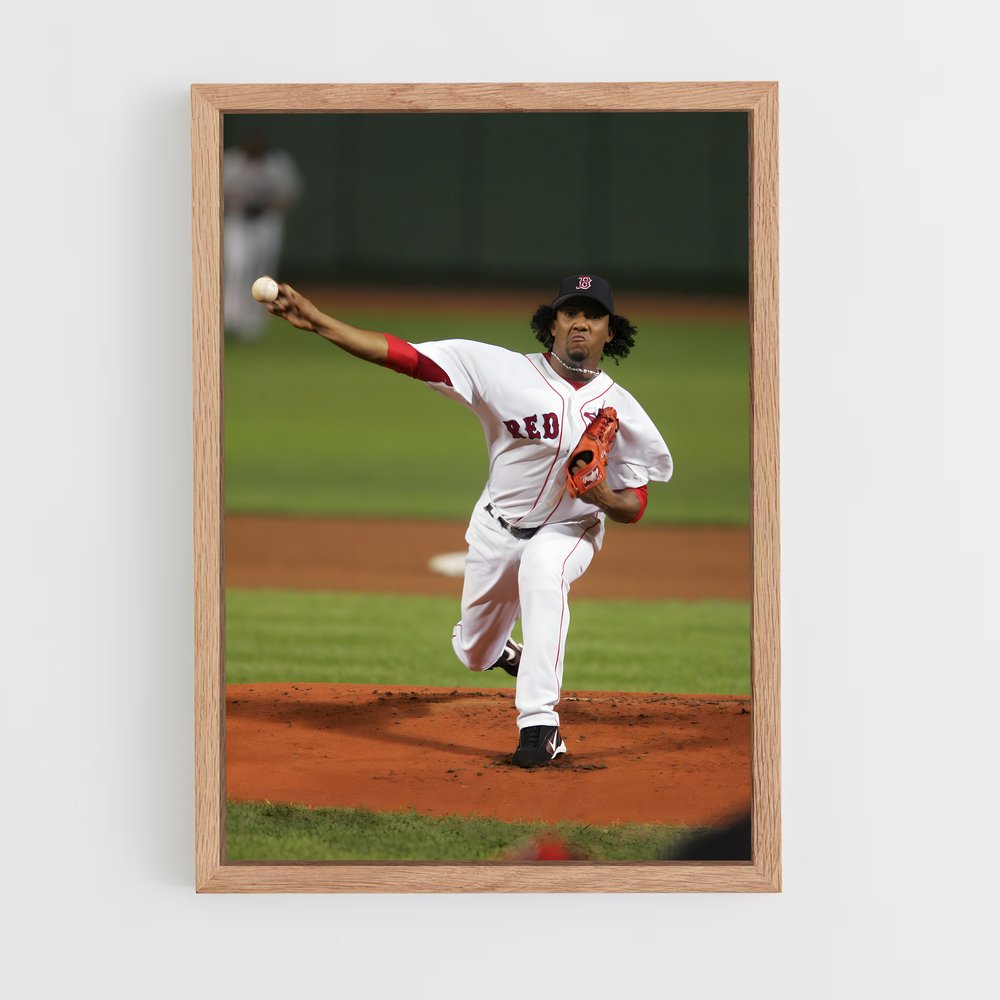 Poster Pedro match – affiche Baseball (vue 4)